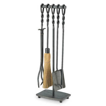 Chimo 3 Piece Stainless Steel Fireplace Tool Set Reviews Allmodern