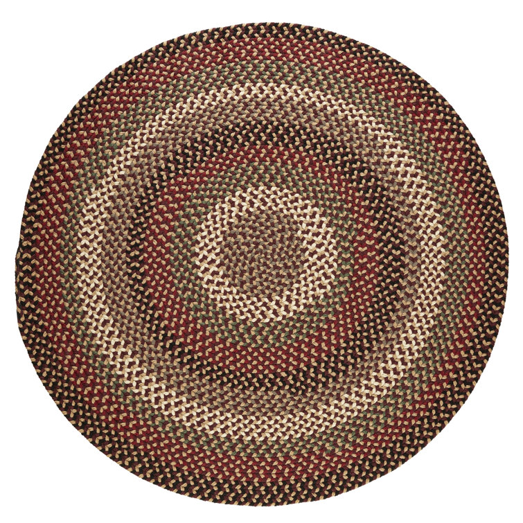 August Grove® Mako Handmade Braided Multi-Colored Indoor/Outdoor Rug ...