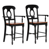 Ziggy Napoleon 24 Bar Stool (Set of 2) by Rosalind Wheeler