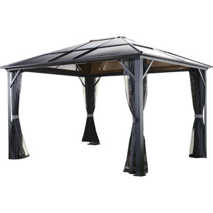 Go to store & view more images Meridien 14 Ft. W x Ft. D Aluminum Gazebo by Sojag