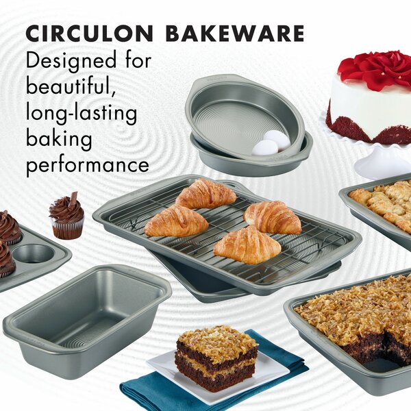 Mainstays Non-Stick 13 x 9 x 2 Covered Cake Pan