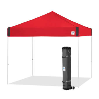 E Z Up Vantage 10 Ft W X 10 Ft D Steel Pop Up Canopy Reviews Wayfair