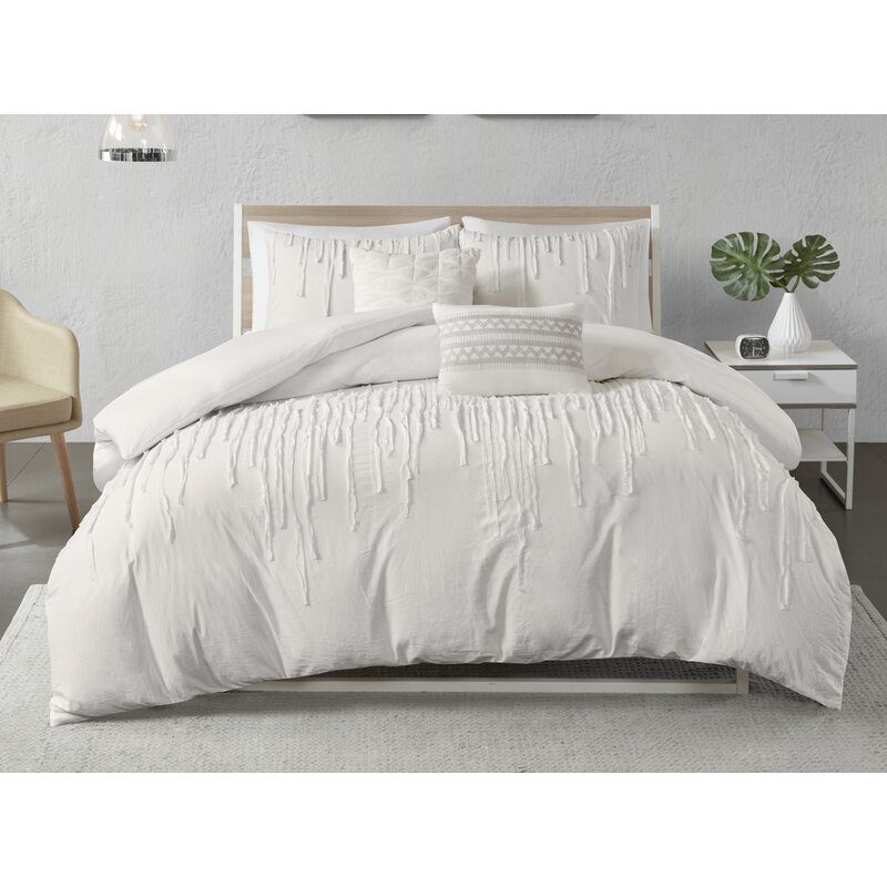 Eider Ivory Keysville Duvet Cover Set Reviews Wayfair