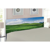 Upholstered Panel Headboard by East Urban Home