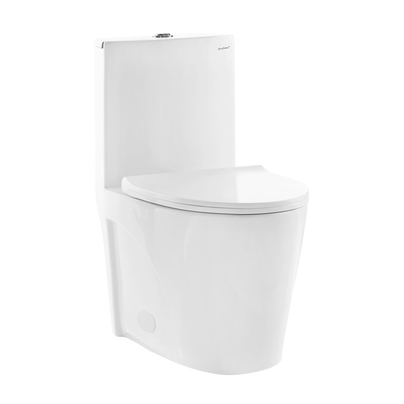 Swiss Madison St. Tropez® Dual Flush Elongated One-Piece Toilet ... Swiss Madison St. Tropez® Dual Flush Elongated One-Piece Toilet ...