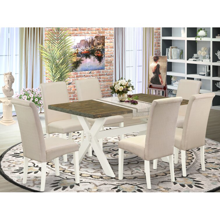 dining table and 6 chairs modern