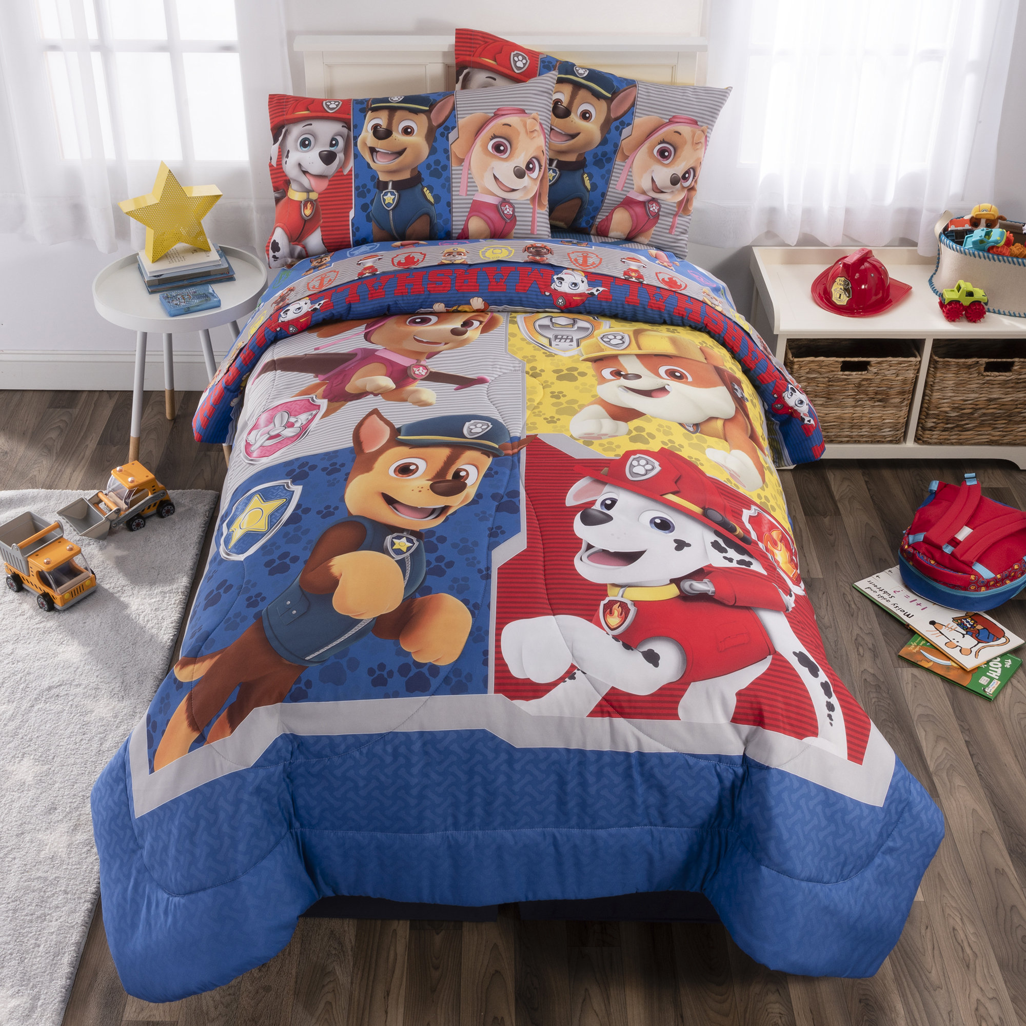 paw patrol bedroom furniture set