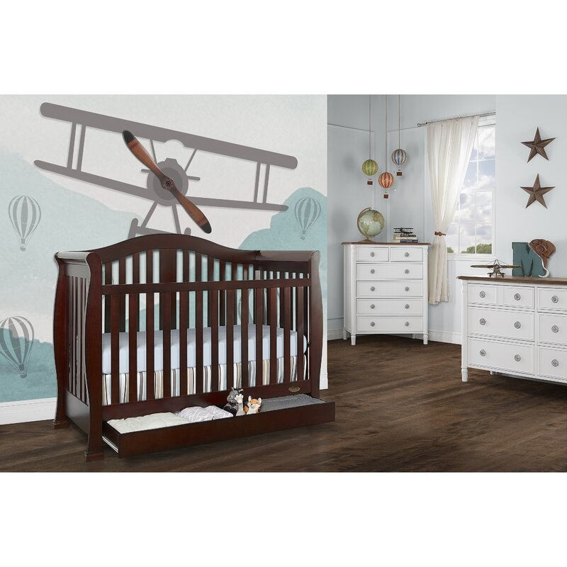 Dream On Me Addison 5 In 1 Convertible Crib And Storage Reviews