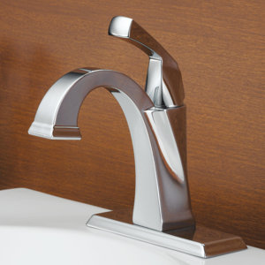 Drydenu0099 Single hole Single Handle Bathroom Faucet with Drain Assembly and Diamond Seal Technology