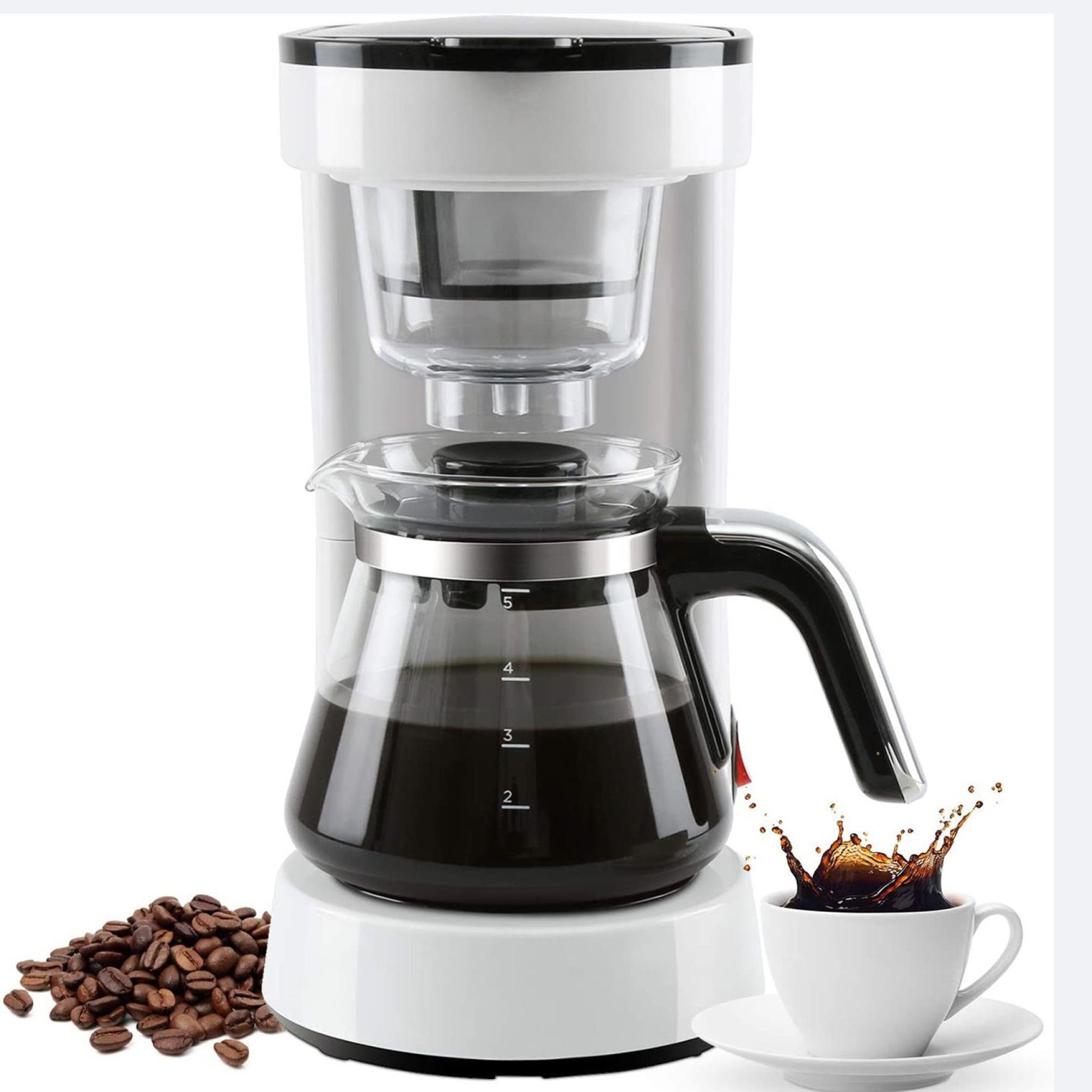 Toozoky Coffee Maker With Reusable 