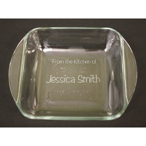 Personalized Square Baking Dish