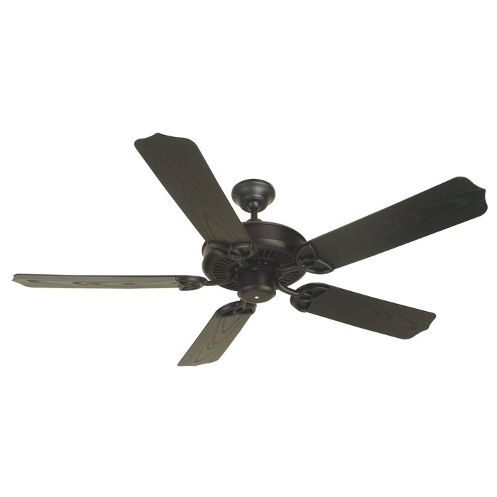 Alcott Hill 52 Jeffreys 5 Blade Outdoor Ceiling Fan Light Kit