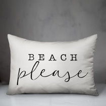 black rectangle pillow