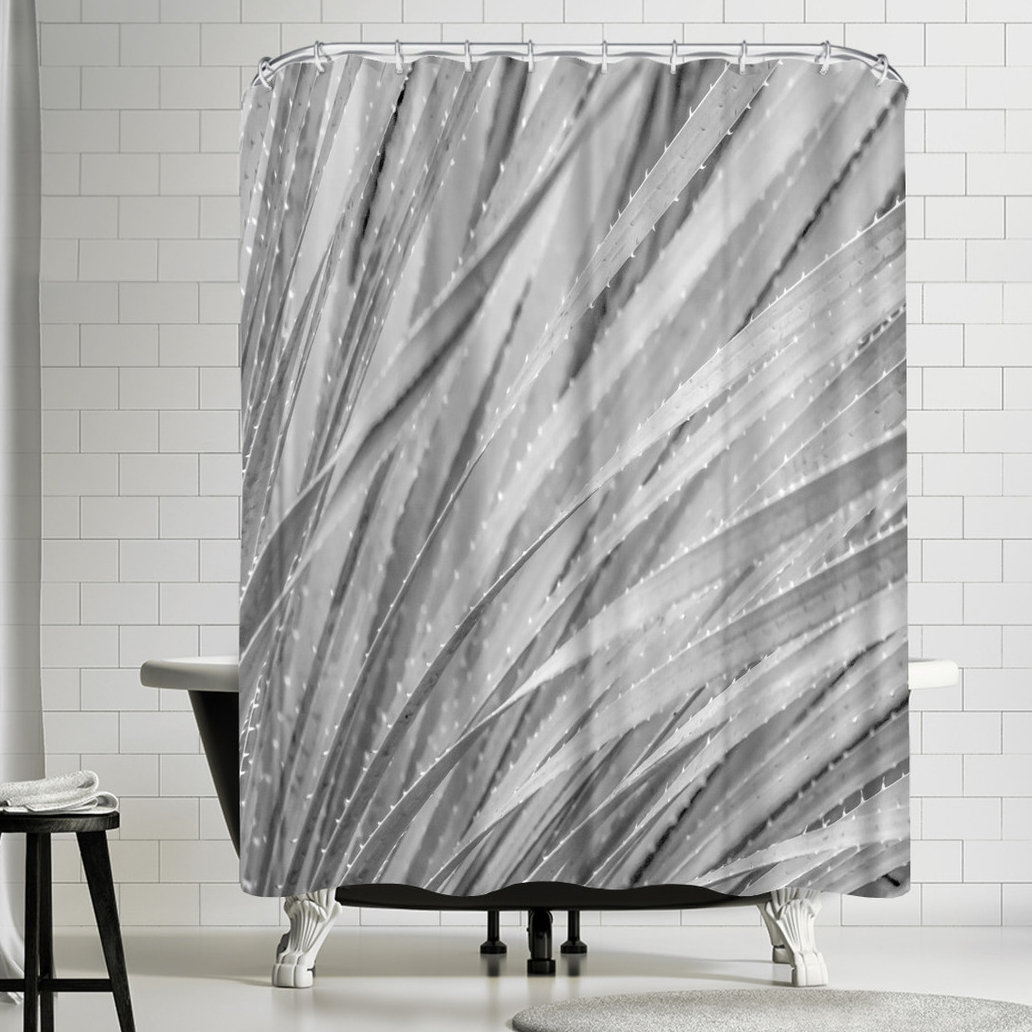 East Urban Home Murray Bolesta Agave Abstract Single Shower Curtain Wayfair