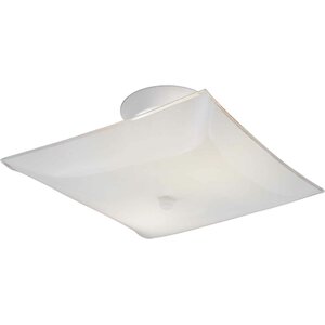 2-Light Semi Flush Mount