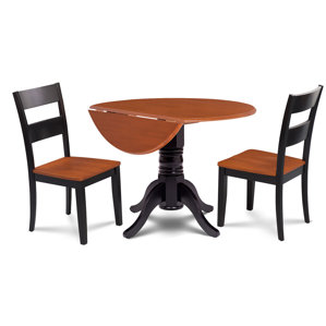 Chesterton Traditional 3 Piece Dining Set by Alc..
