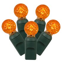 Wayfair | Orange Christmas Lights You'll Love In 2022