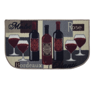Wine Rugs For Kitchen Wayfair Textured Loop Wine Time Kitchen Area Rug