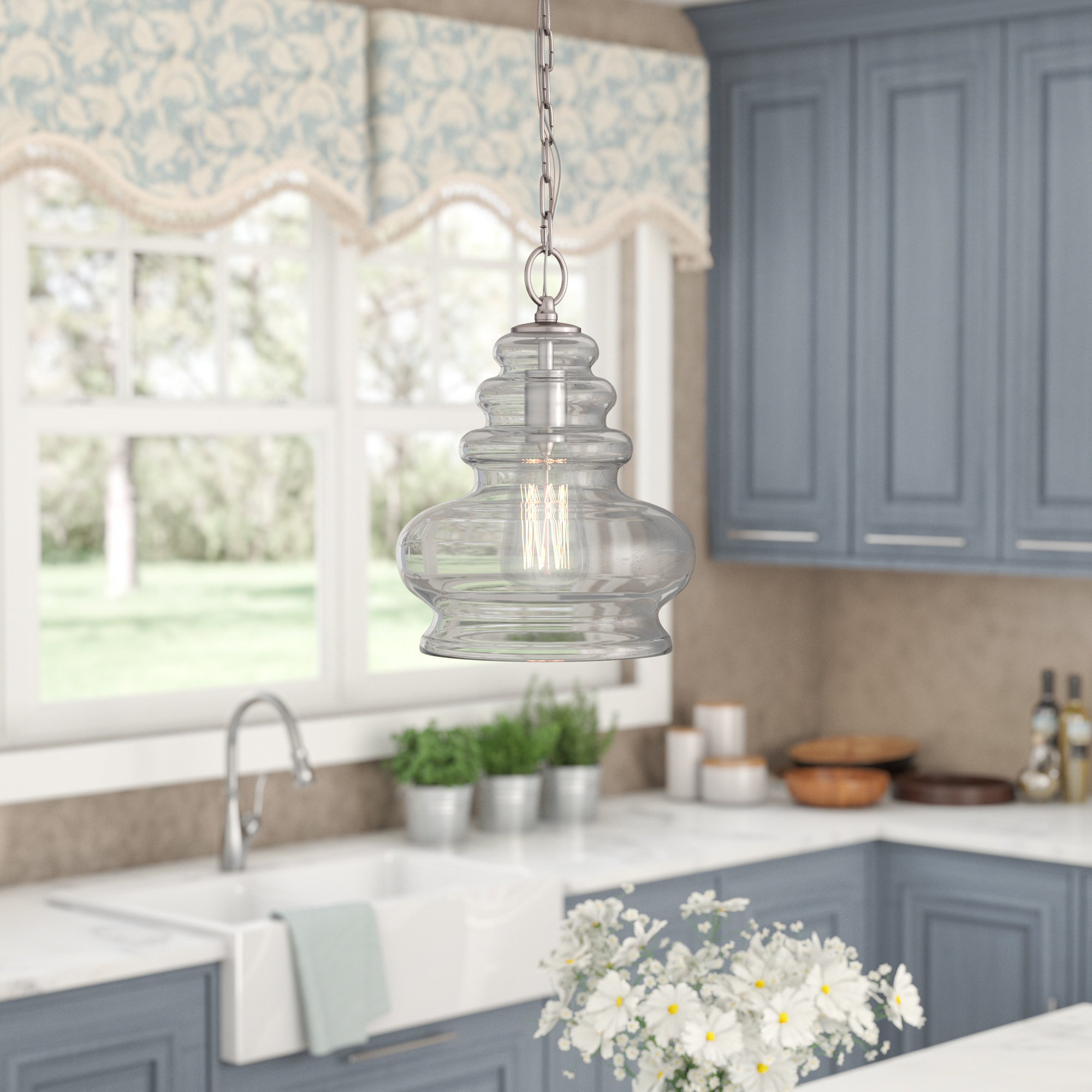 Charlton Home Ottawa 1 Light Single Bell Pendant Wayfair Ca Light Single Bell Pendant