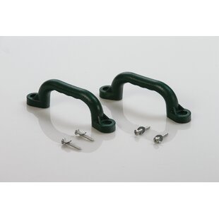 Hand Game Rooms Green Climbing Accessories and Other mounting Hardware ZGCY Stainless Steel Safety Handles for Swing Sets Game Towers Door and Window Handles 