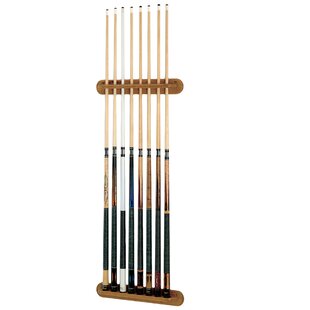 Pool Cue Rack Stick Holder Wall Mount 16 Ball Holders Billiard Table Accessories 