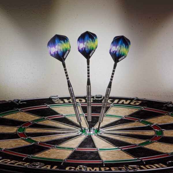 10 sets mixed extra strong dart flights by Elkadart 5 DESIGNS 2 of each
