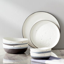 White Beaded Dinnerware Joss Main