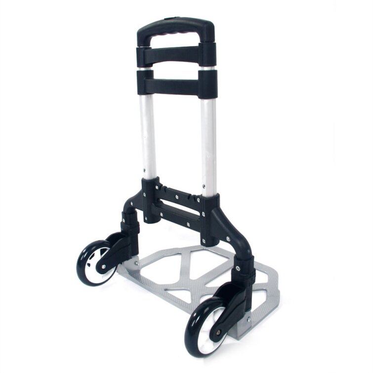 170lbs Cart Folding Dolly Collapsible Trolley Push Hand Truck Moving Warehouse 