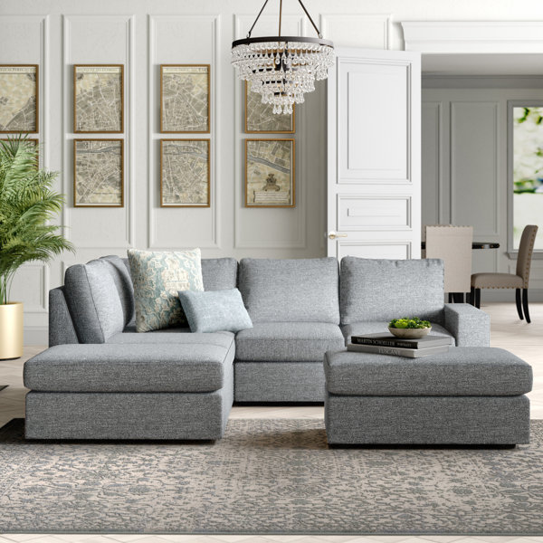 Light Gray Sectional Wayfair