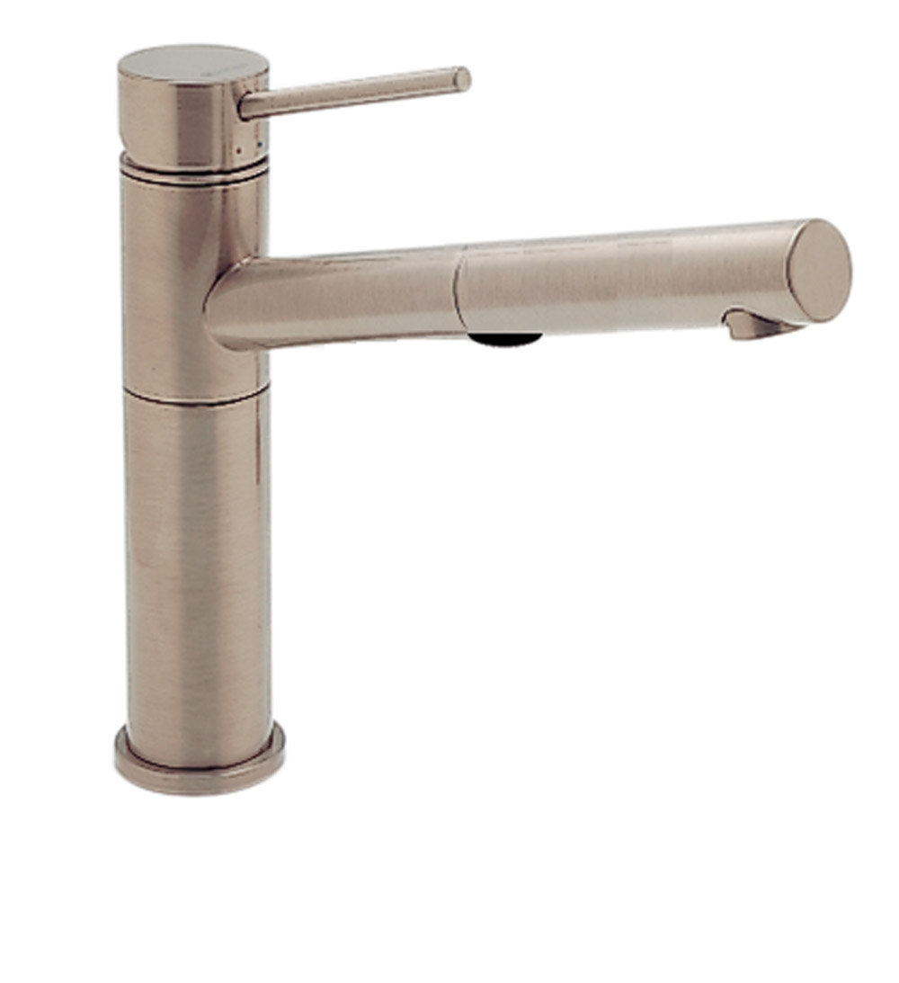Blanco Alta Single Handle Deck Mounted Kitchen Faucet With Dual