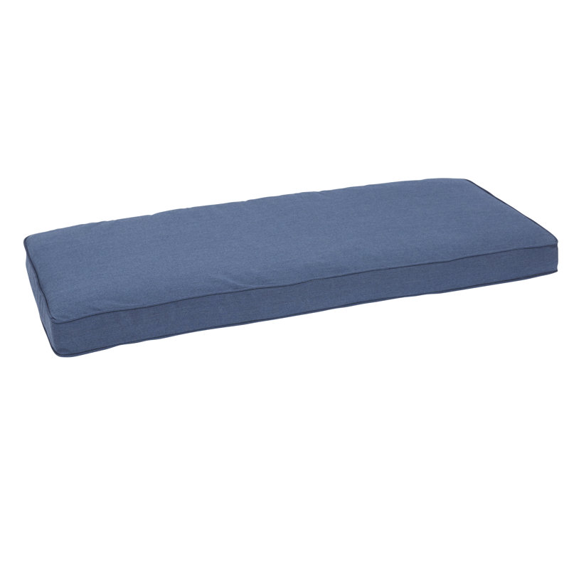 Breakwater Bay Granada Piped Indoor/Outdoor Sunbrella Bench Cushion ... Breakwater Bay Granada Piped Indoor/Outdoor Sunbrella Bench Cushion ...