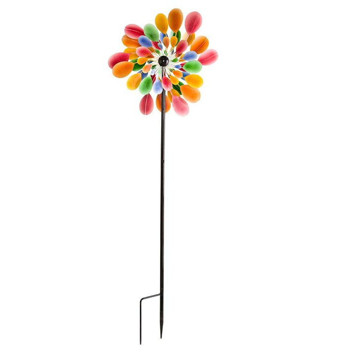 Wind & Weather Confetti Paddle Garden Spinner & Reviews | Wayfair