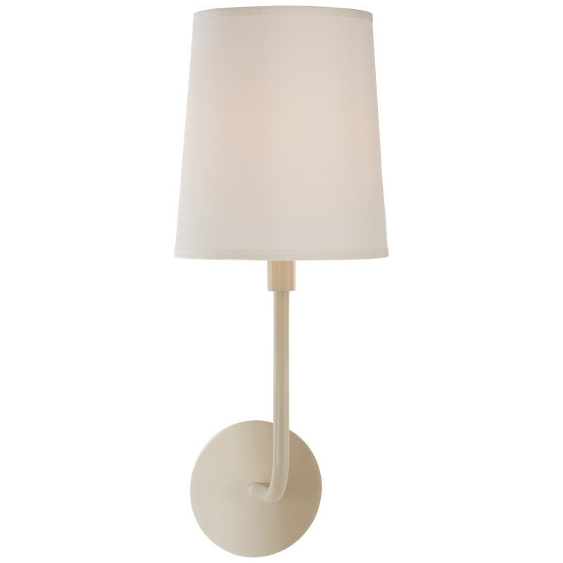 Barbara Barry Go Lightly Sconce Finish: Charcoal