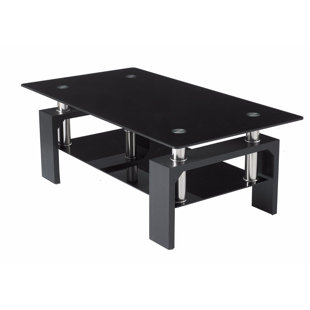 Black Coffee Tables You Ll Love Wayfair Co Uk Rummond Living Room Coffee Table With Storage