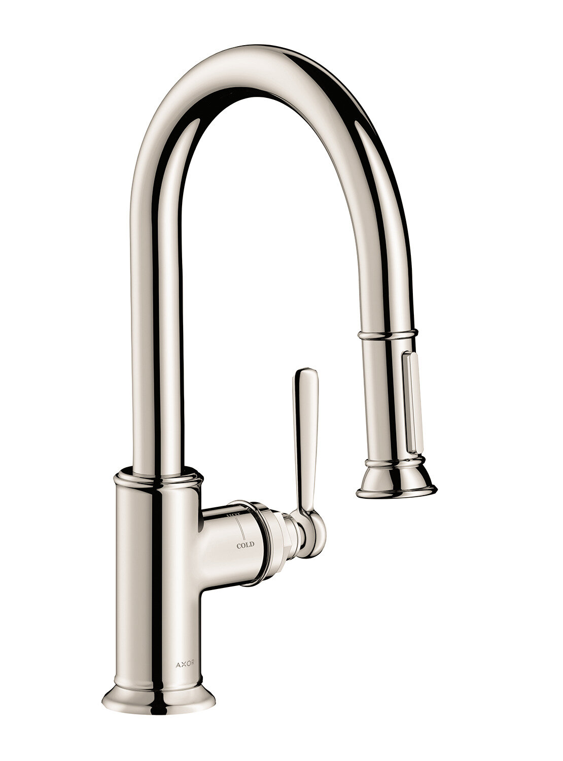 Axor Montreux Luxury Pull Down Single Handle Kitchen Faucet With Grohe Wayfair