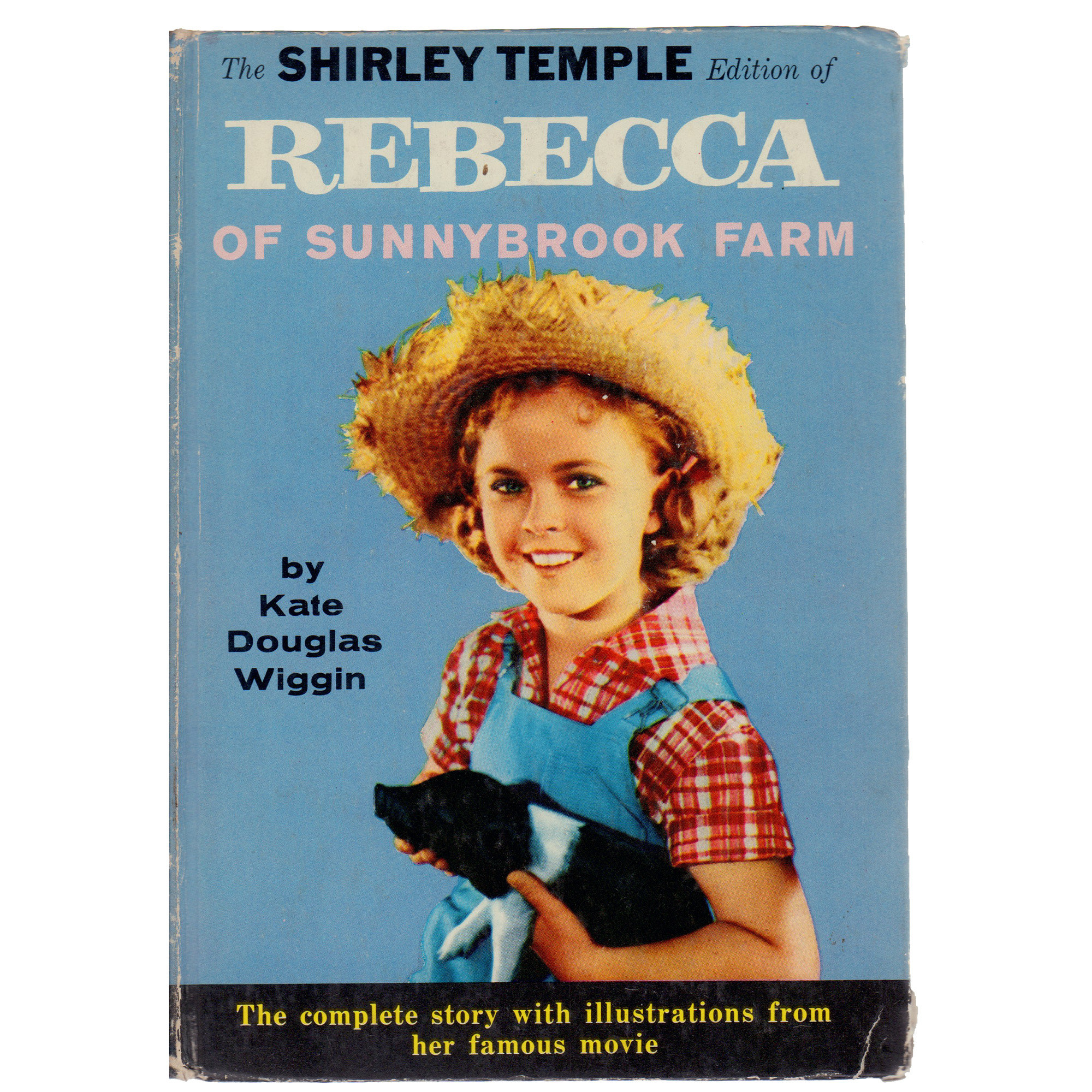 Booth Williams Authentic Decorative Books Collectible Childrens Rebecca Of Sunnybrook Farm Shirley Temple Edition By Kate Douglas Wiggin Wayfair