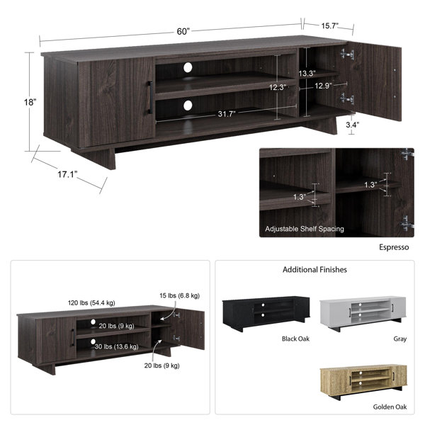Zipcode Design Funston Tv Stand For Tvs Up To 70 Reviews Wayfair