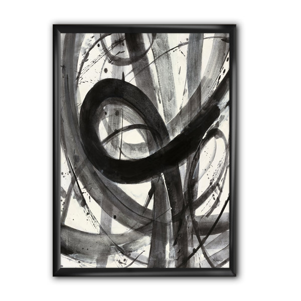 Grey And White Paintings Wayfair