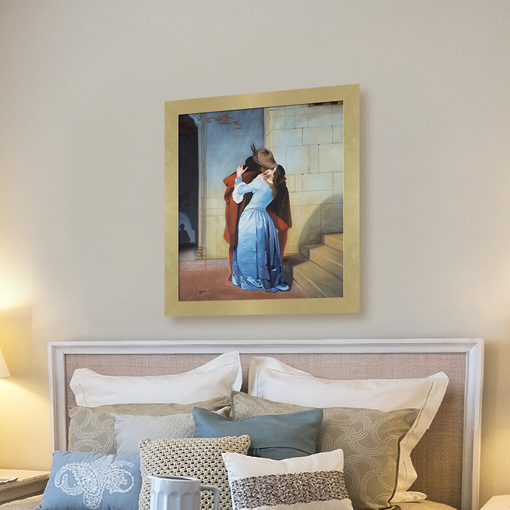 Astoria Grand The Kiss by Francesco Hayez - Picture Frame Painting on ...