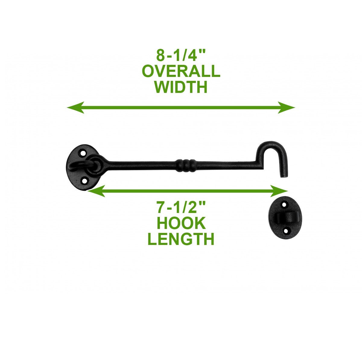 The Renovators Supply Inc. Wrought Iron Cabin Hook Latch | Wayfair