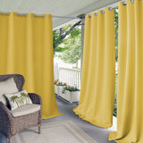Modern Yellow Gold Curtains Drapes Allmodern