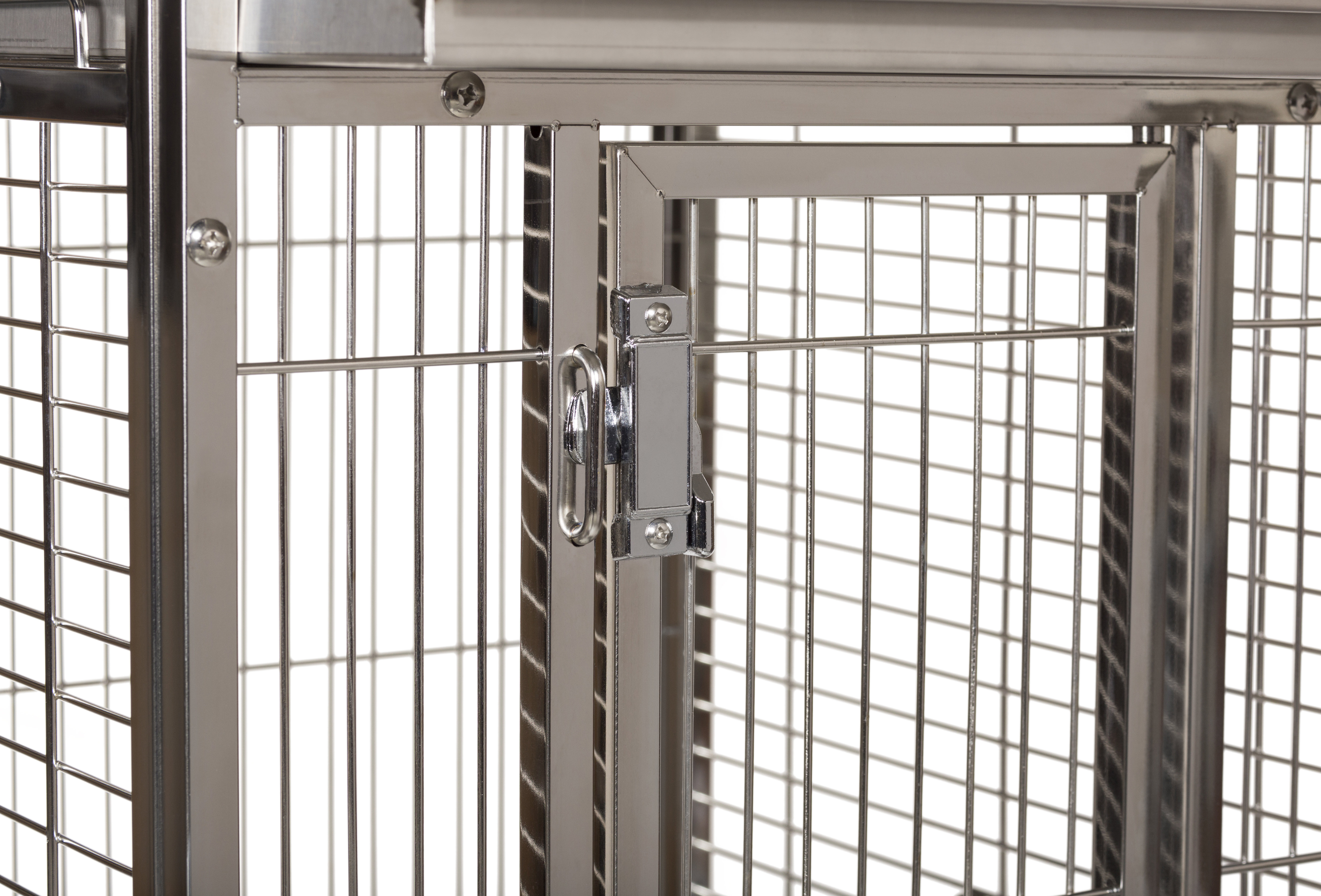 Tucker Murphy Pet Burgin Stainless Steel Playtop Bird Cage With