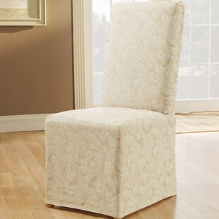Scroll Classic Box Cushion Dining Chair Slipcover By Sure Fit