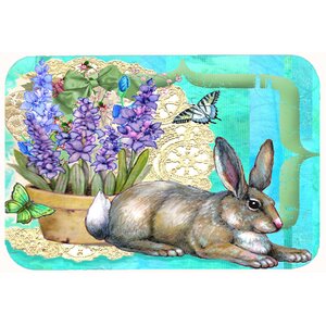 Justin Easter Rabbit Kitchen/Bath Mat