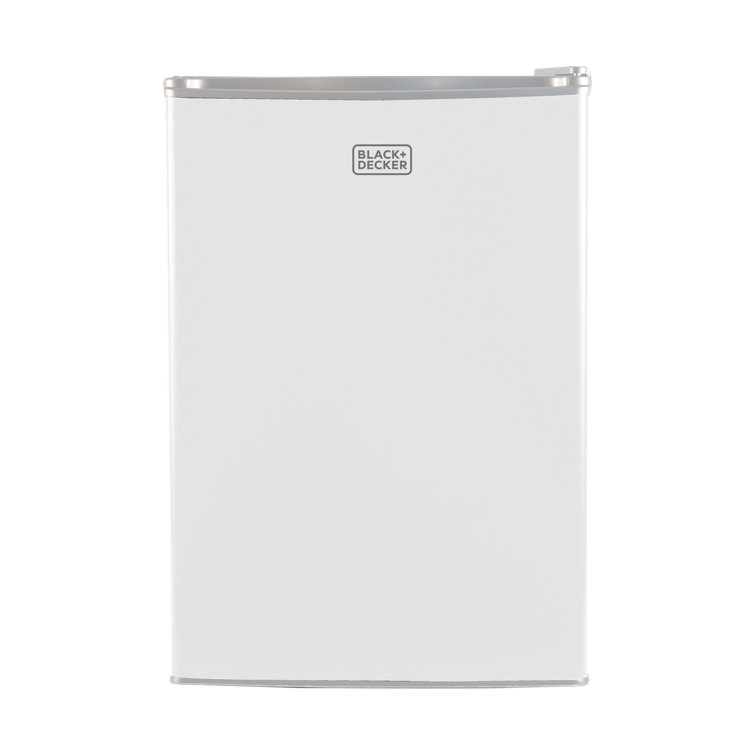 Black Decker Bcrk Series 2 5 Cubic Feet Cu Ft Freestanding Mini Fridge With Freezer Reviews Wayfair