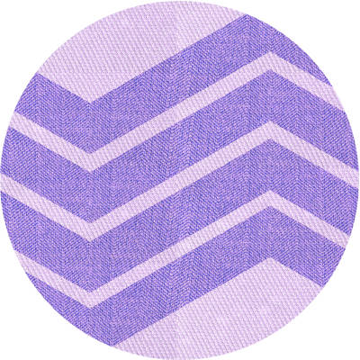 East Urban Home Morris Chevron Wool Purple Area Rug Wayfair