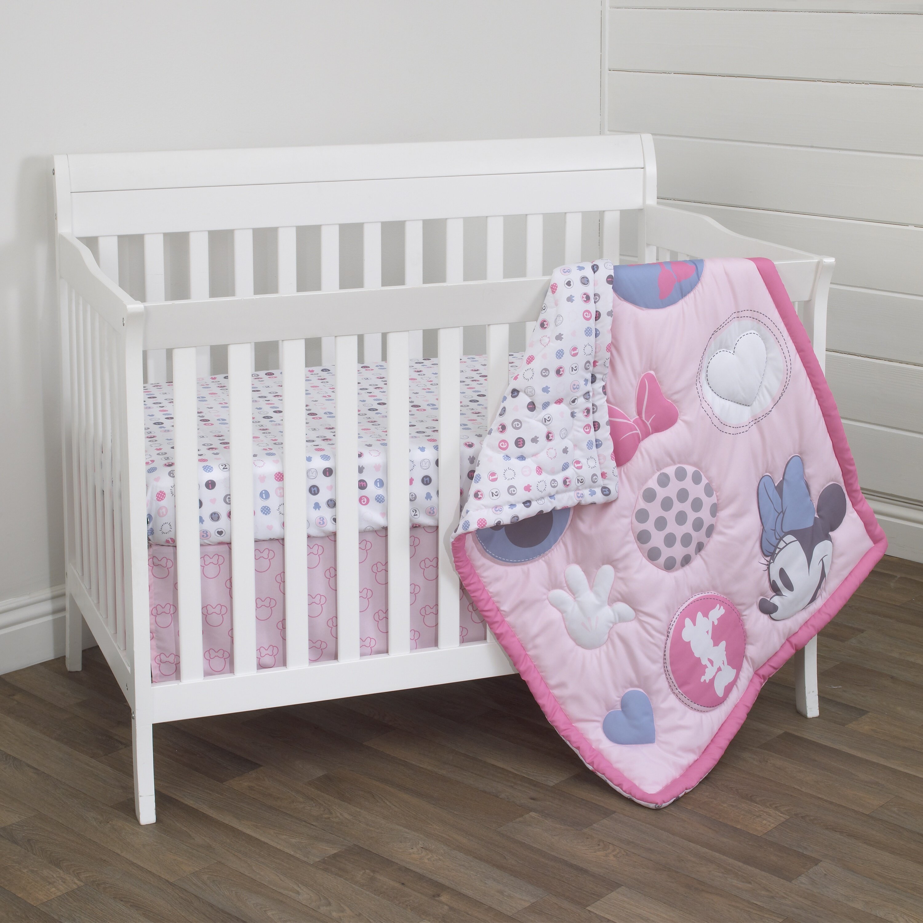 minnie mouse baby bedding crib sets