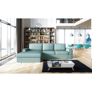 Gayton Sleeper Sectional by Orren Ellis Great price