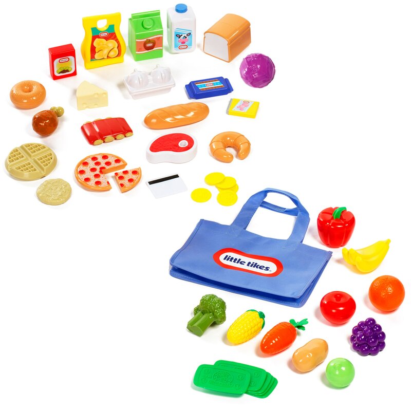 little tikes grocery store checkout register