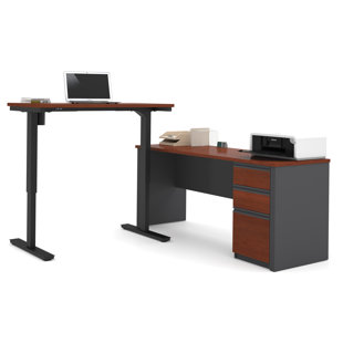 uptown 30 x 60 height adjustable table quickview lshaped standing heightadjustable desks youll love wayfair uptown 30 x 60 height adjustable table quickview lshaped standing heightadjustable desks youll love wayfair